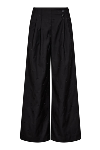 SagaCC Pleat Pant 96-Black - 31566 Thumbnail