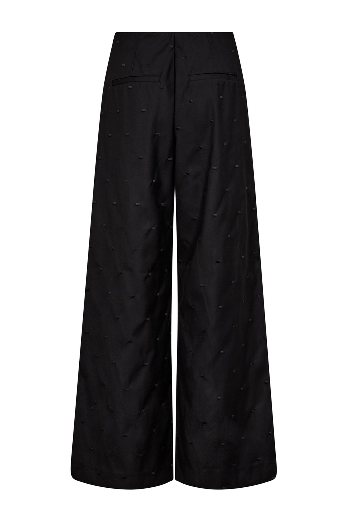 SagaCC Pleat Pant 96-Black - 31566