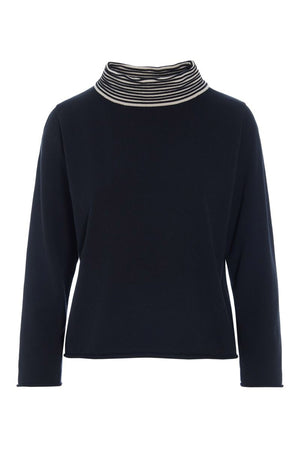 Saku bluse BLACK/IVORY - 261-1073-5742