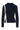 Saku bluse med slids BLACK/IVORY TWIST - 259-1073-5521