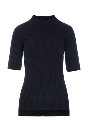 Saku hÃ¸jhalset bluse Black - 261-1073-5651