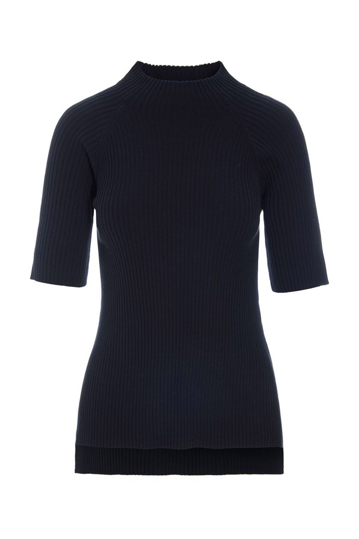 Saku hÃ¸jhalset bluse Black - 261-1073-5651