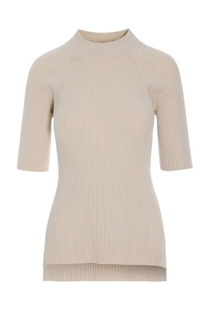 Saku højhalset bluse IVORY - 261-1073-5651