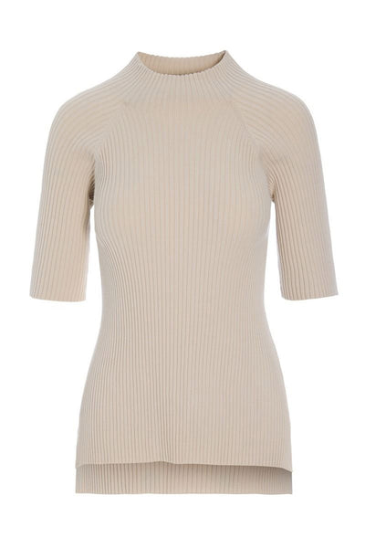 Saku højhalset bluse IVORY - 261-1073-5651 Thumbnail