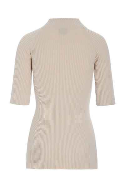 Saku højhalset bluse IVORY - 261-1073-5651 Thumbnail