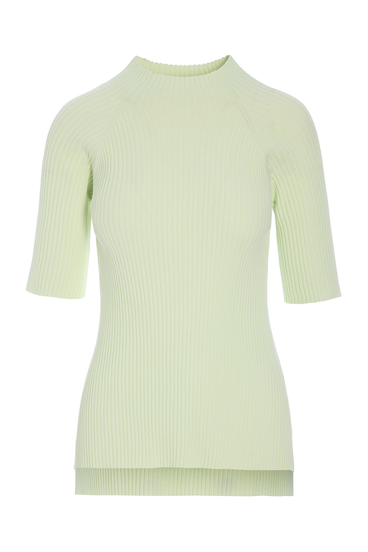 Saku hÃ¸jhalset bluse LIME CREAM - 261-1073-5651