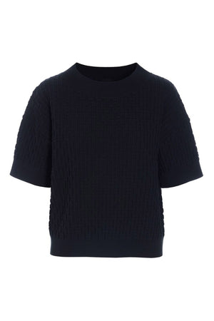 Saku kortÃ¦rmet bluse Black - 261-1073-5747