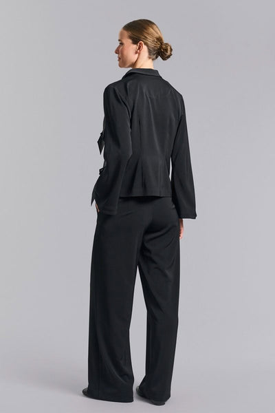 Sakura stretch jakke med slÃ¸j Black - 259-2454-5490 Thumbnail