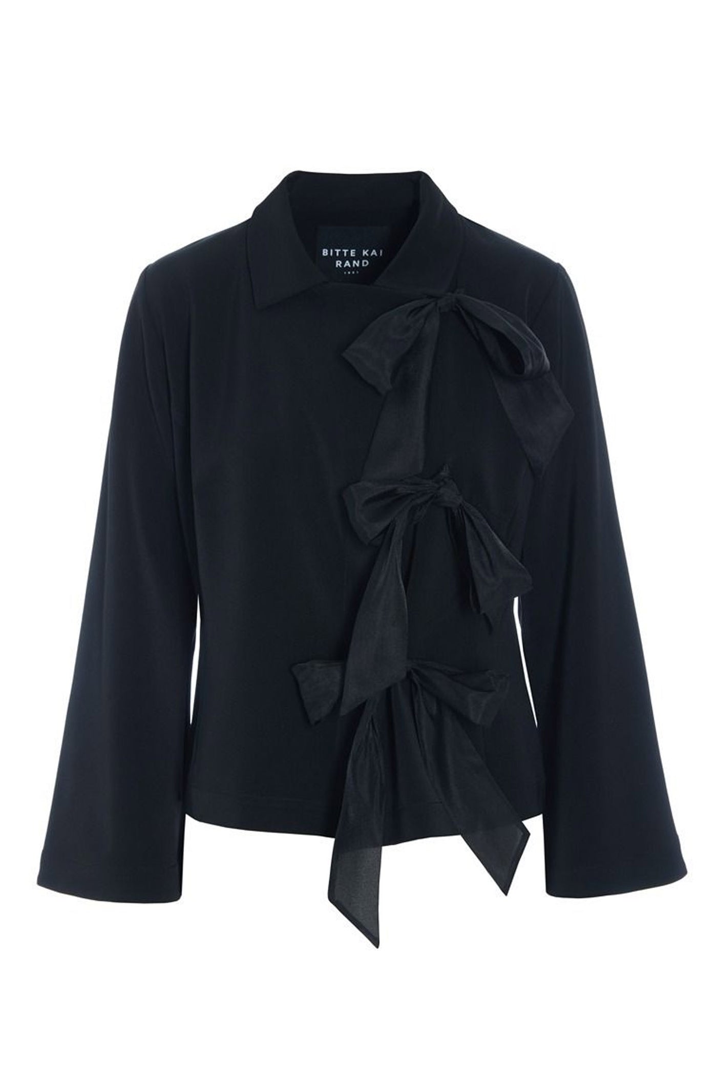 Sakura stretch jakke med slÃ¸j Black - 259-2454-5490