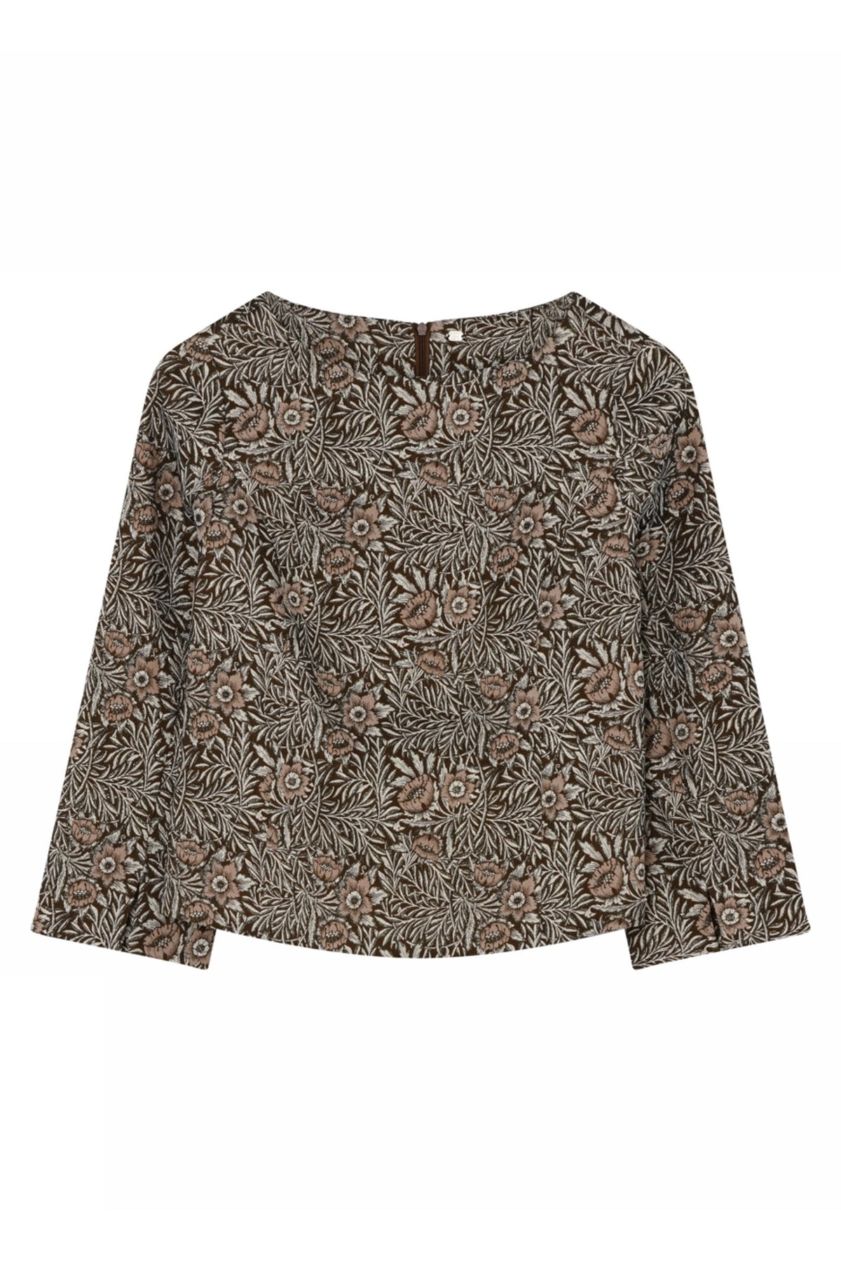 Sally, blouse 92072-Mocha - 60603/6771