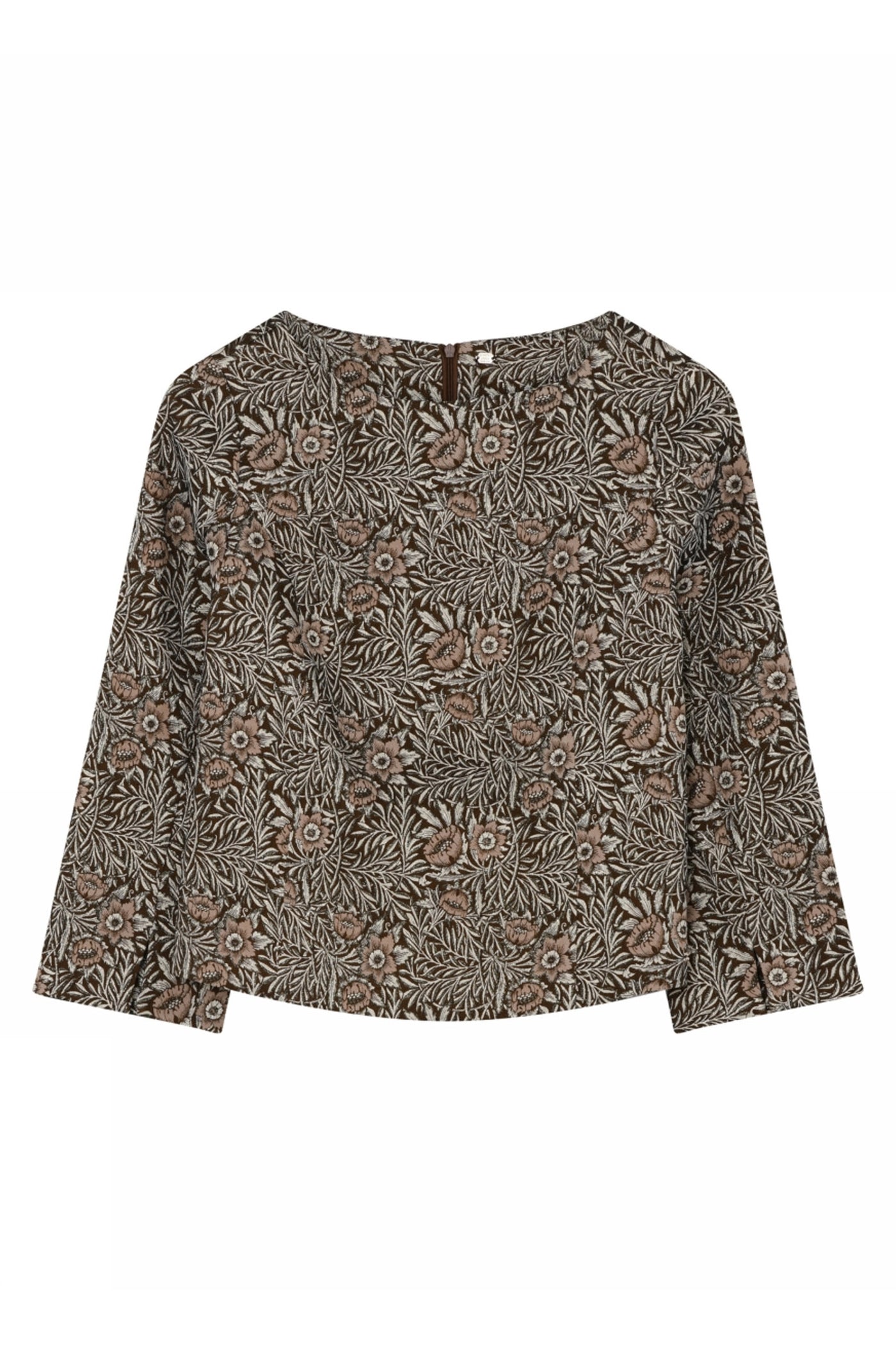 Sally, blouse 92072-Mocha - 60603/6771
