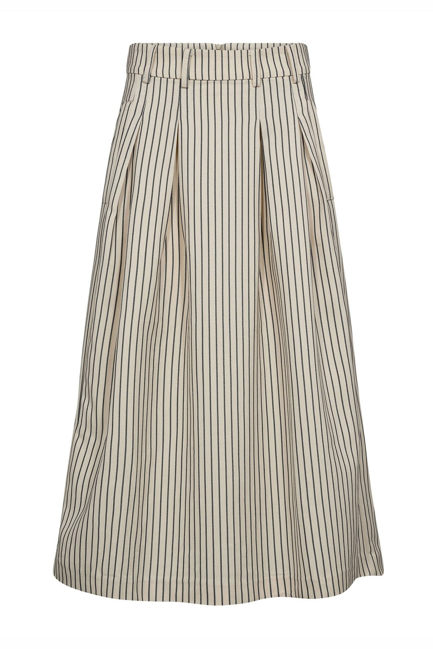 SalvieCC Anya Pleat Skirt 4000-White - 44016