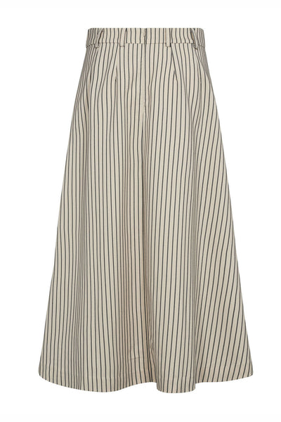 SalvieCC Anya Pleat Skirt 4000-White - 44016 Thumbnail