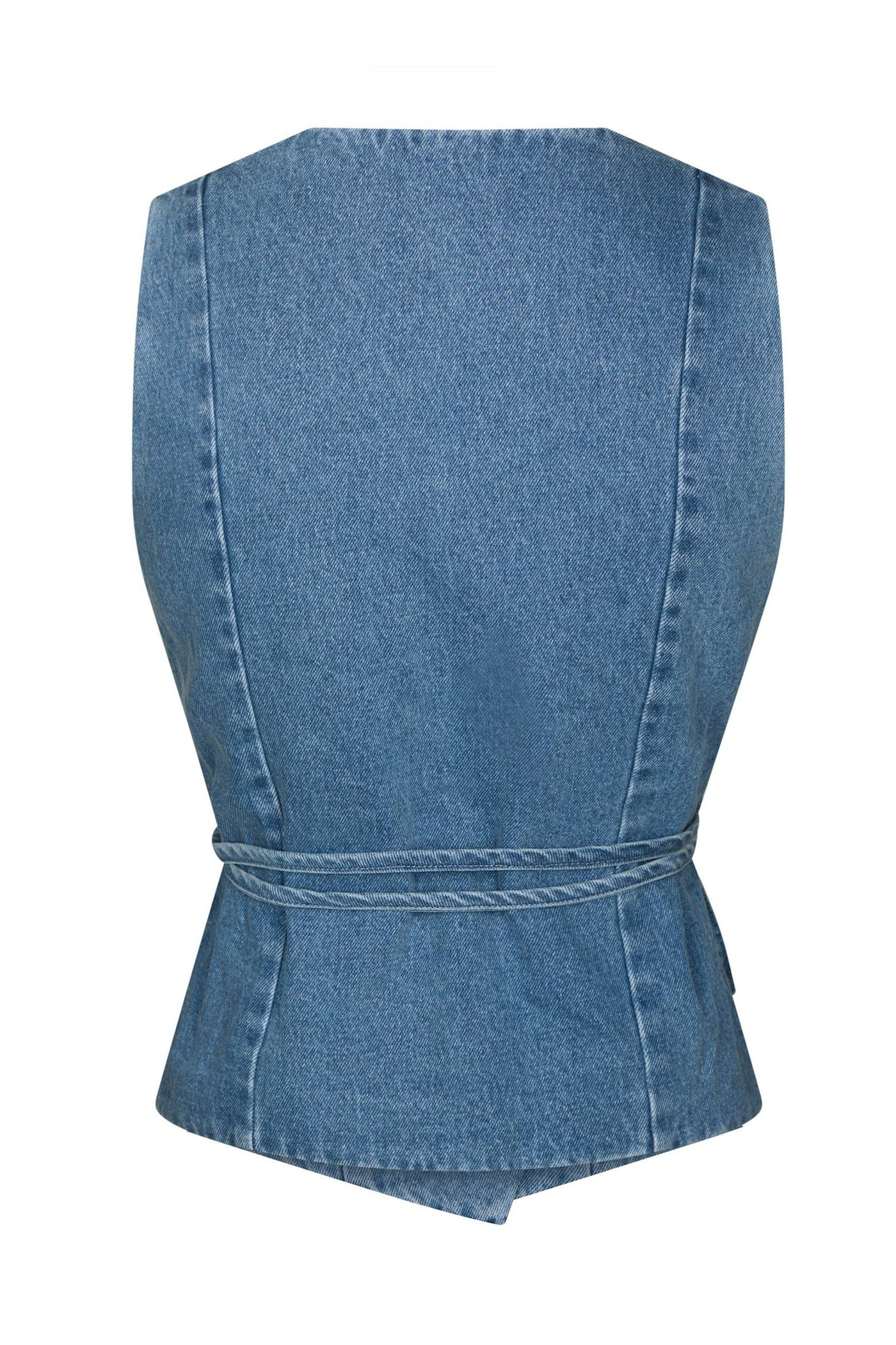 Samara Denim Waistcoat Blue - 168983