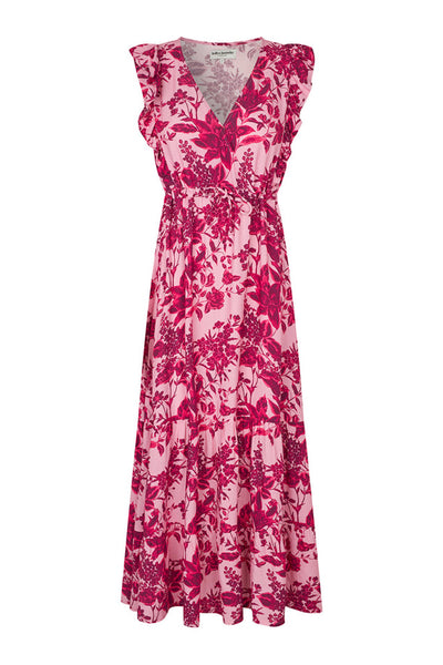 Samoll Midi Dress Sl 51 Pink - 26117-3047 Thumbnail
