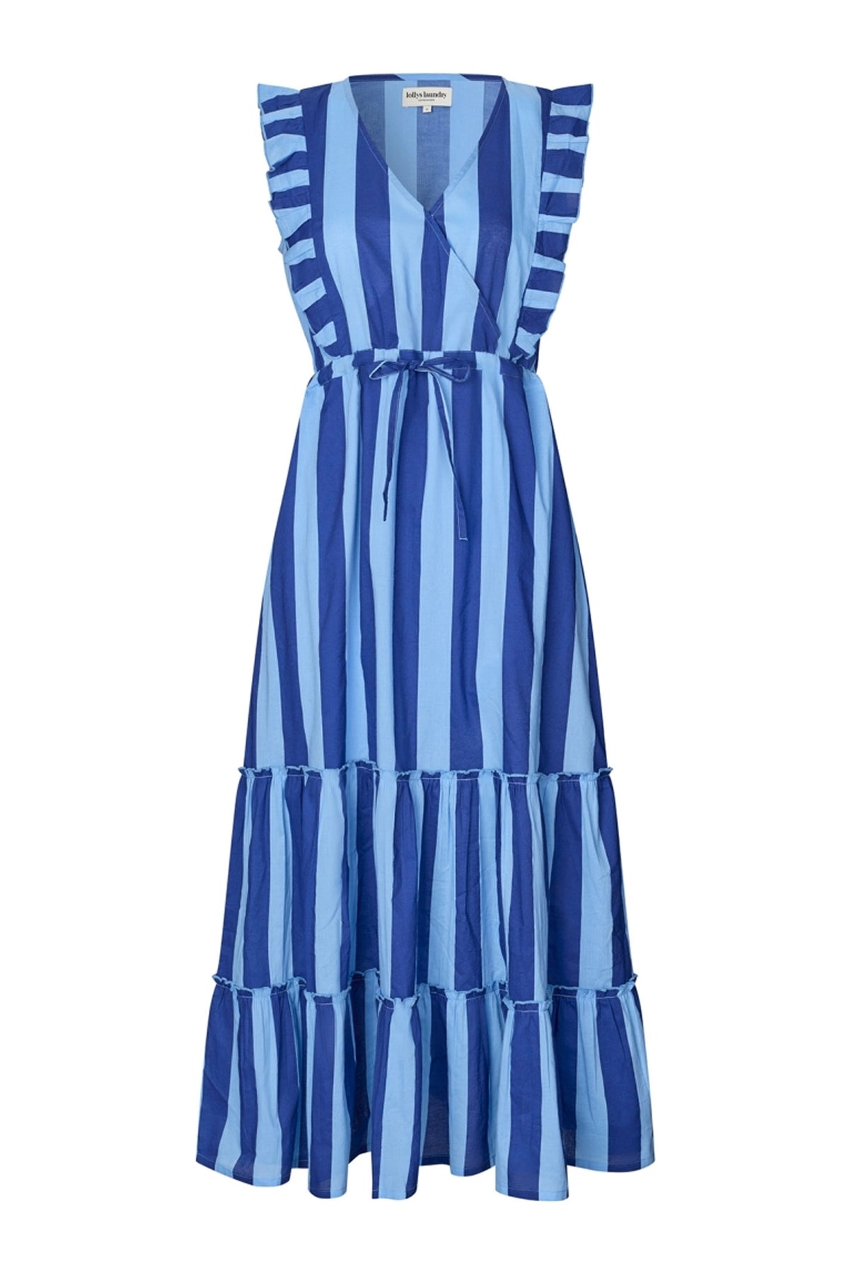 Samoll Midi Dress Sl Blue - 26239-3005