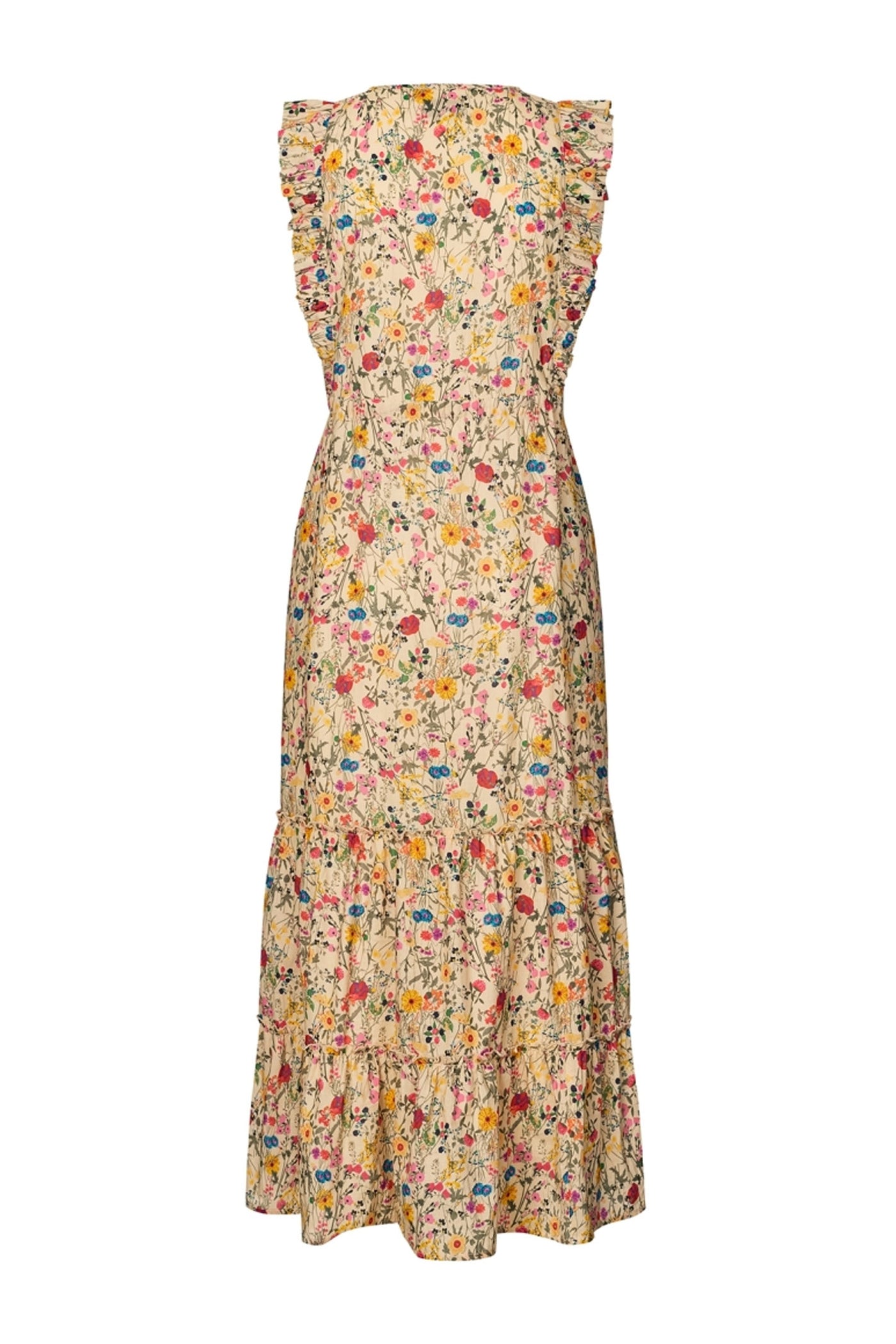 Samoll Midi Dress Sl Flower Print - 26241-3006