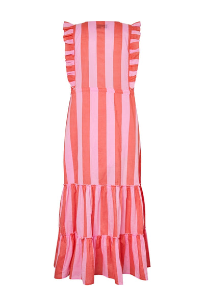 Samoll Midi Dress Sl LIGHT PINK - 26239-3005 Thumbnail