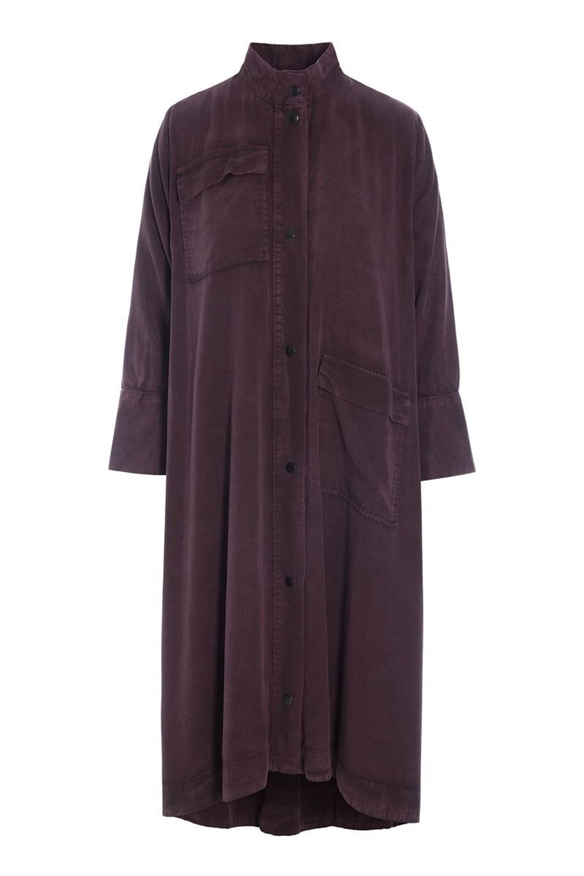 Samui højhalset kjole RAISIN - 262-2466-5686