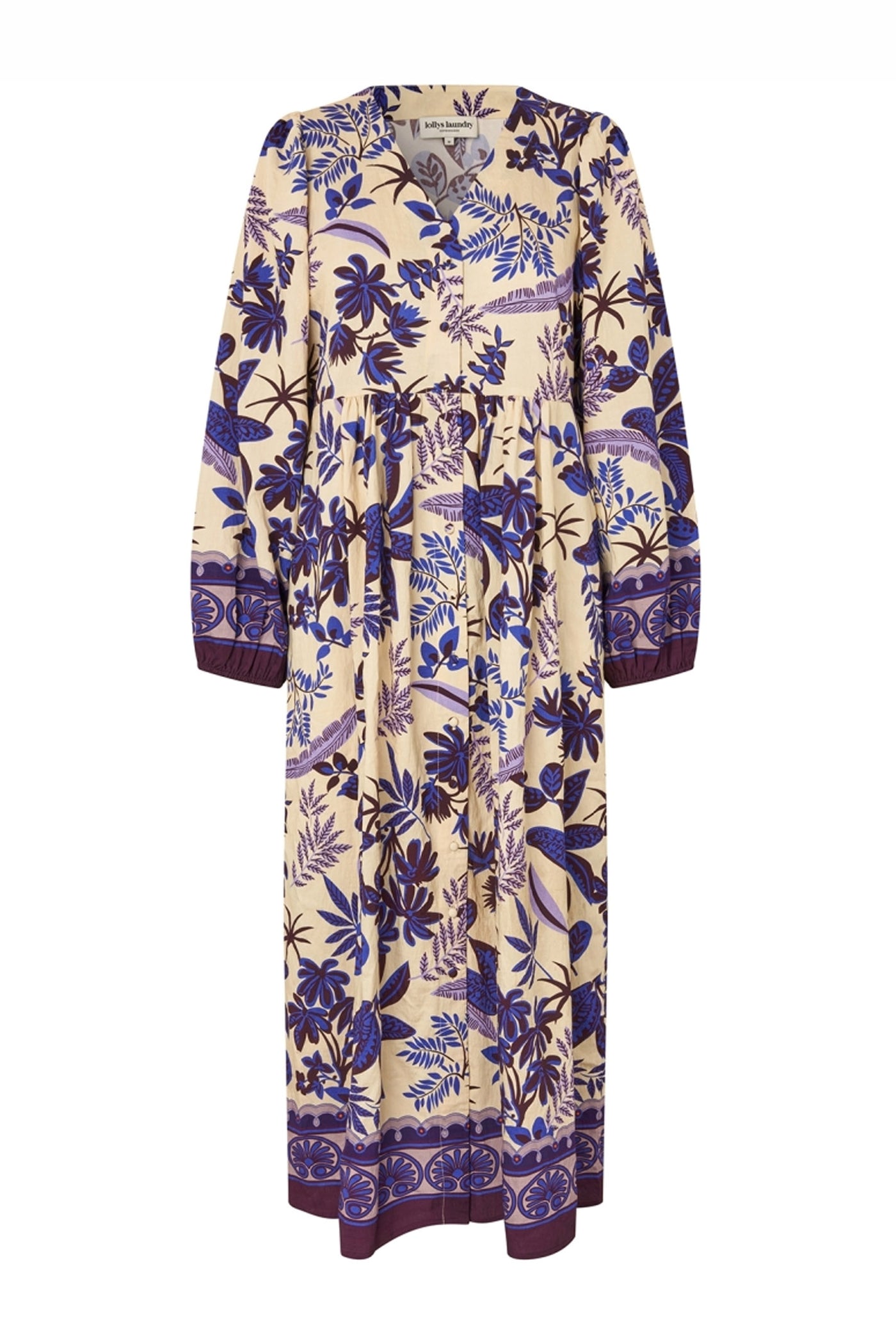 SaraiLL Dress 3/4 74 Flower Print - 26110-3003