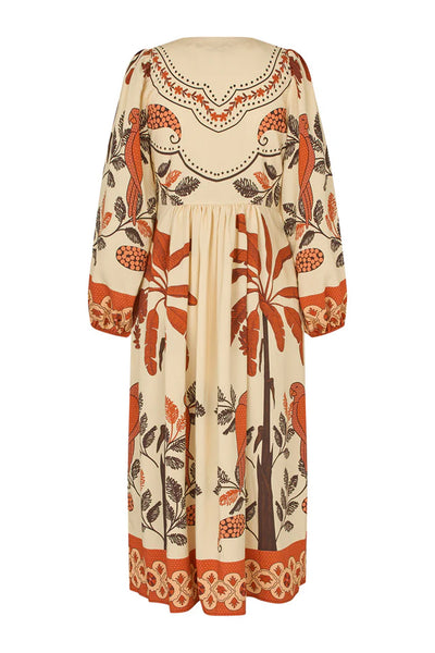 Saraill Dress 3/4 Creme - 26102-3000 Thumbnail