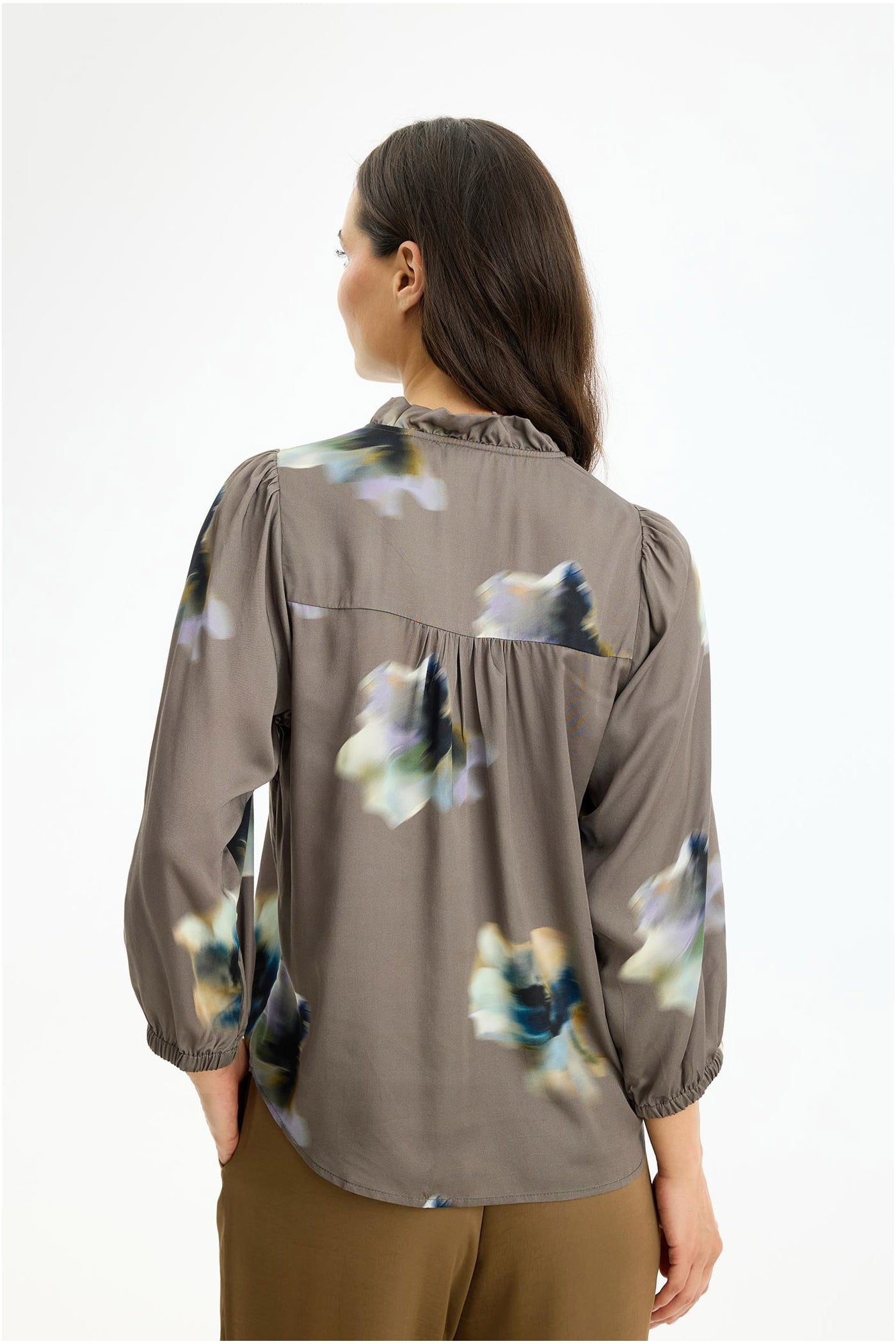 Scottie blouse Brown - 17216