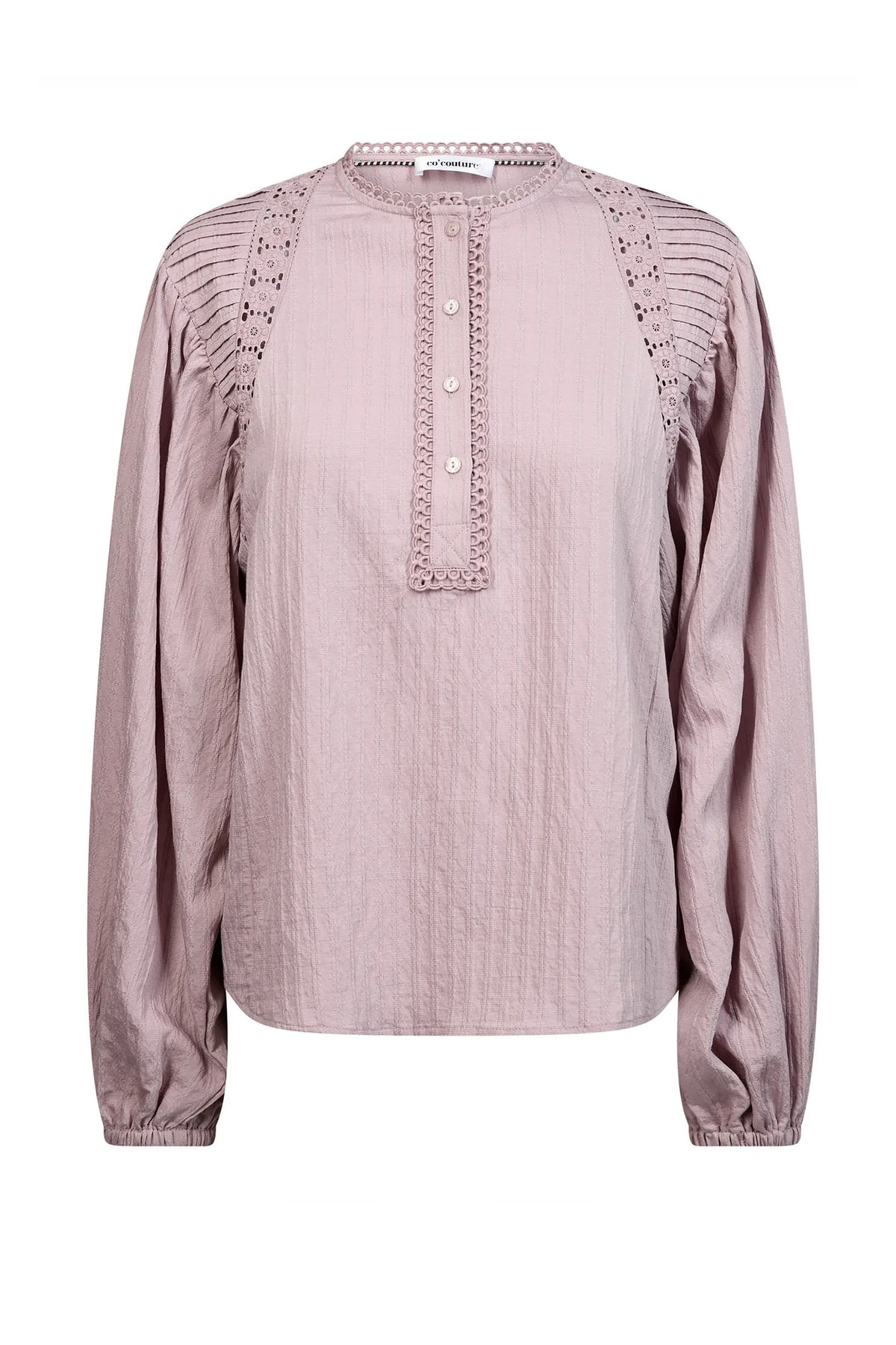 SenneCC Lace Blouse 35007-Dusty Rose - 500568