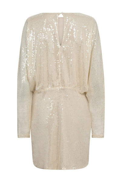 SerafinCC Sequin Dress 127-Champagne - 36541 Thumbnail