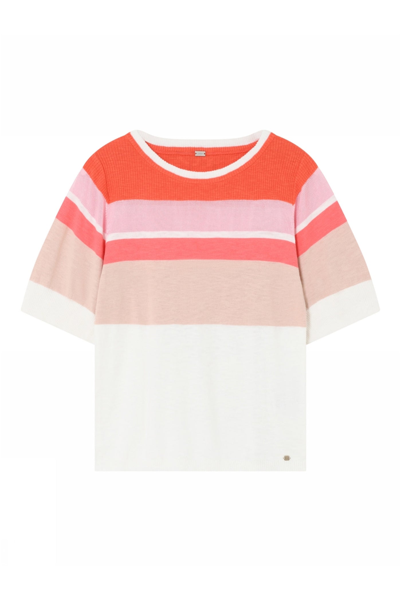 Serina, S/S knit 1010-Off White - 61402/3736
