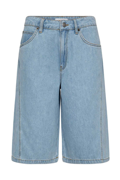 SharonCC Bermuda 114-Fade Denim - 41142 Thumbnail