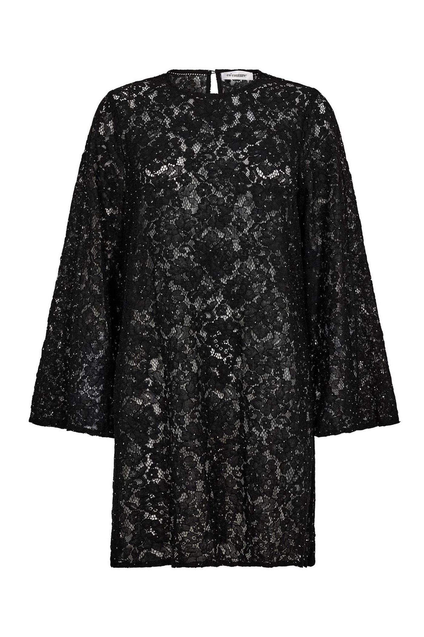 SiaCC Simili Lace Dress 96-Black - 36577
