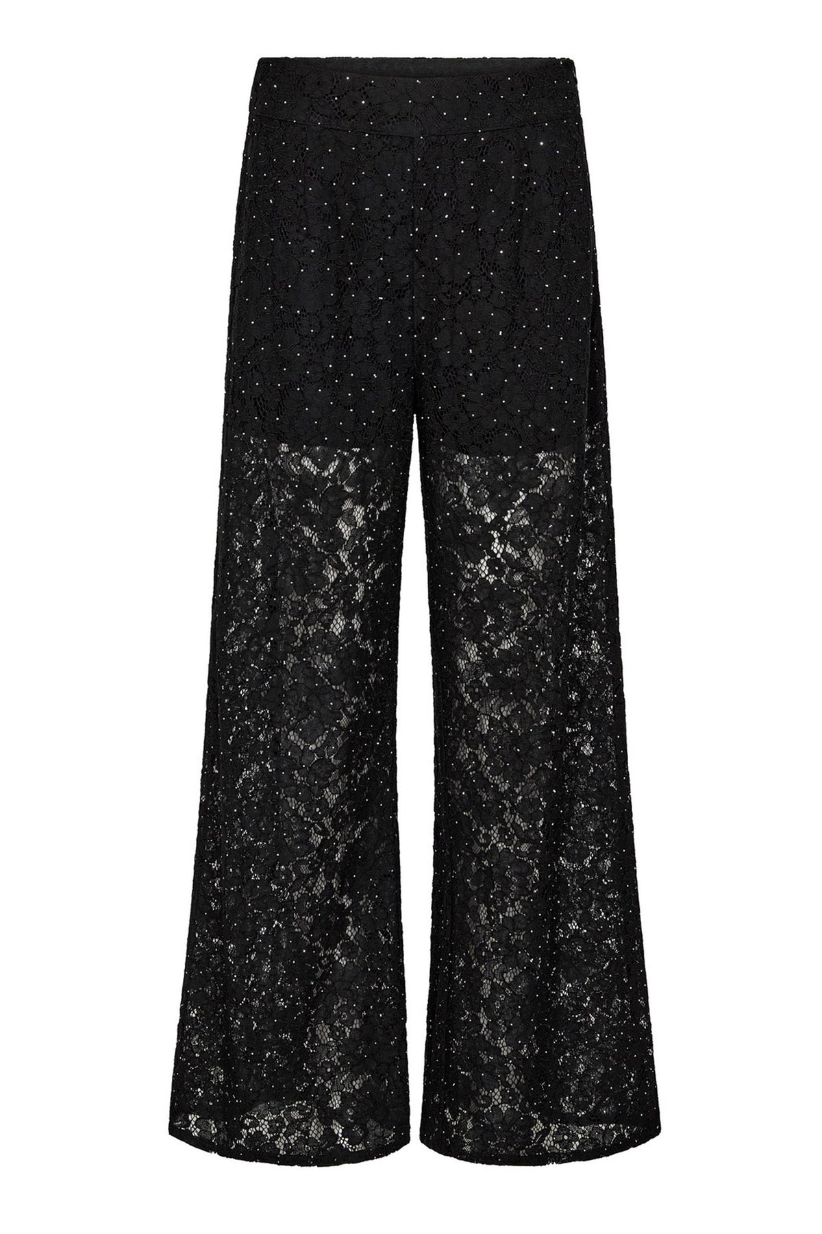 SiaCC Simili Lace Pant 96-Black - 31678