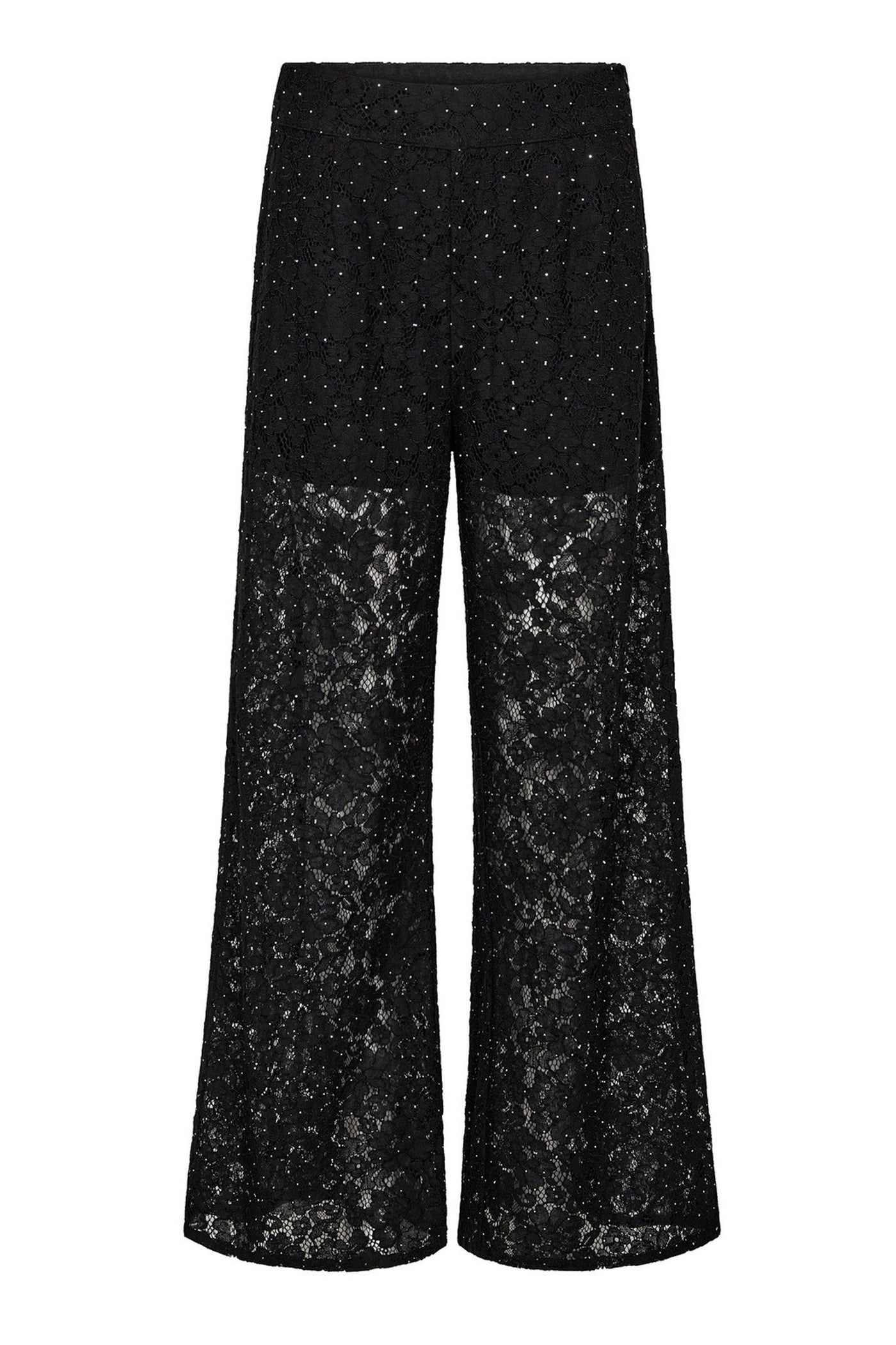SiaCC Simili Lace Pant 96-Black - 31678