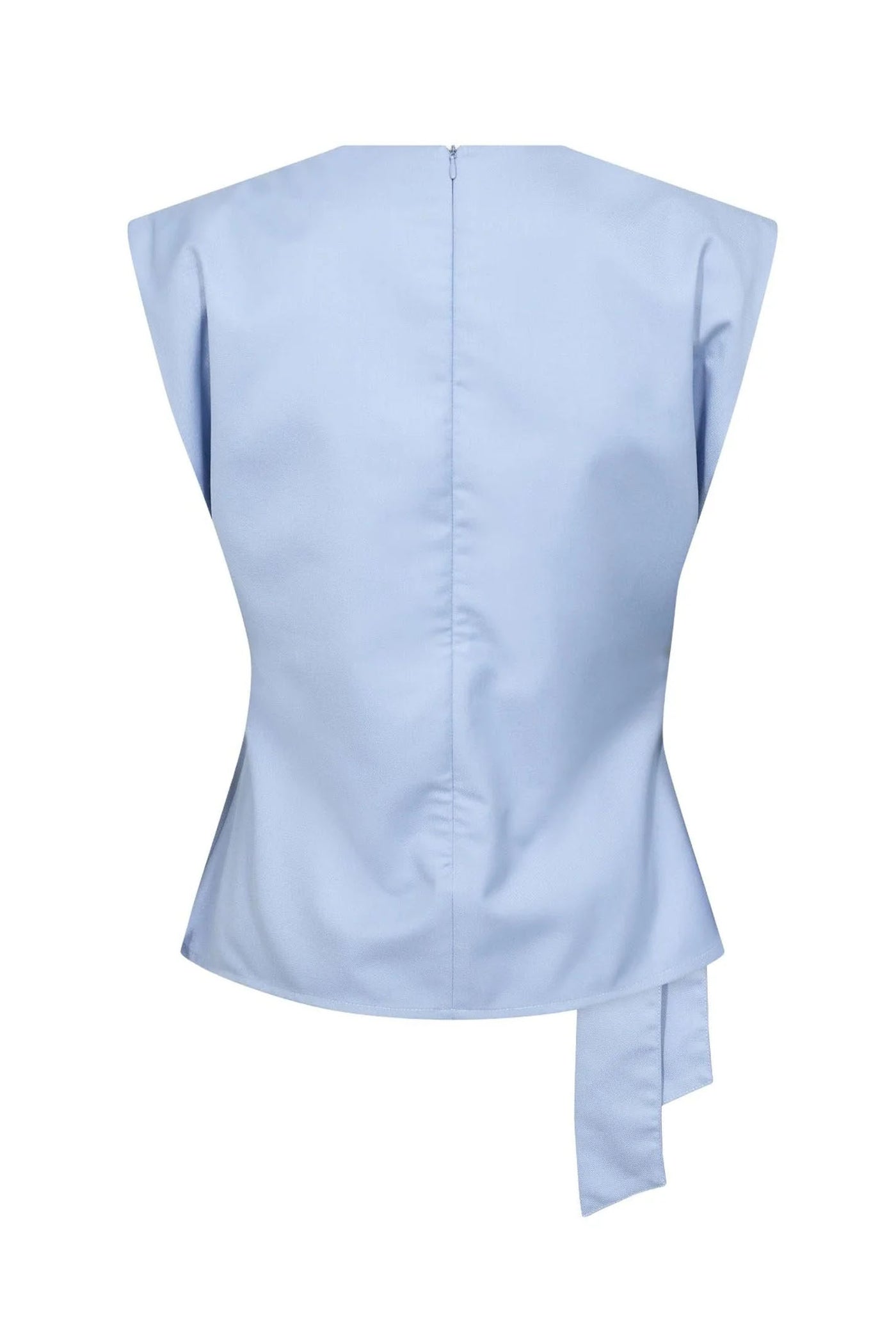 SianaCC Pleat Top 23-Pale Blue - 45192