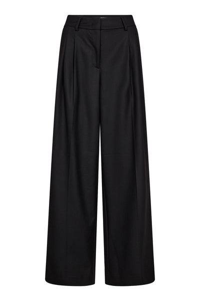 SibelleCC Pleat Pant 96-Black - 31640 Thumbnail