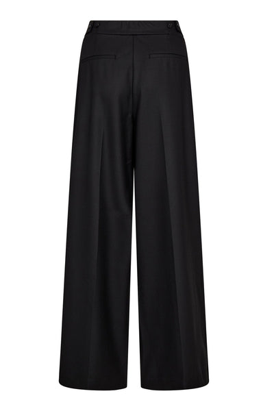 SibelleCC Pleat Pant 96-Black - 31640 Thumbnail