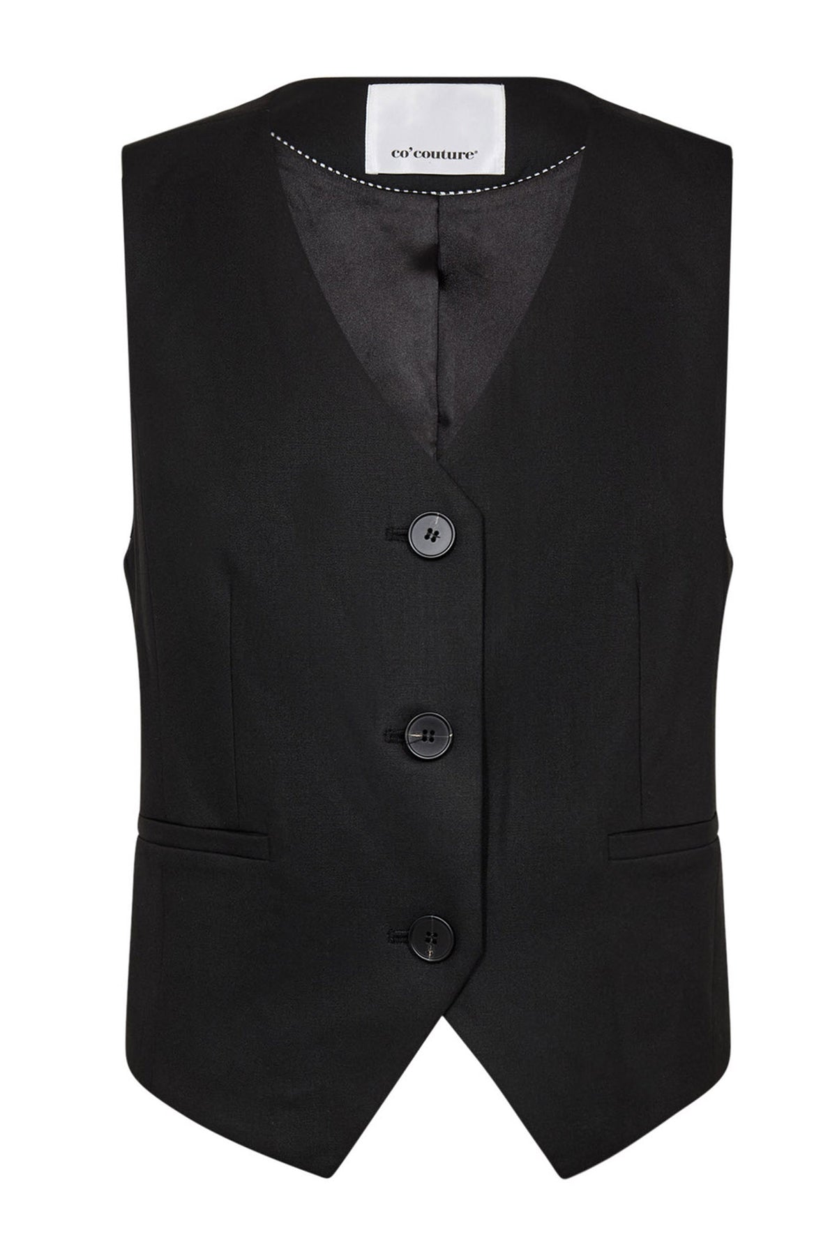 SibelleCC Open Back Vest 96-Black - 30378