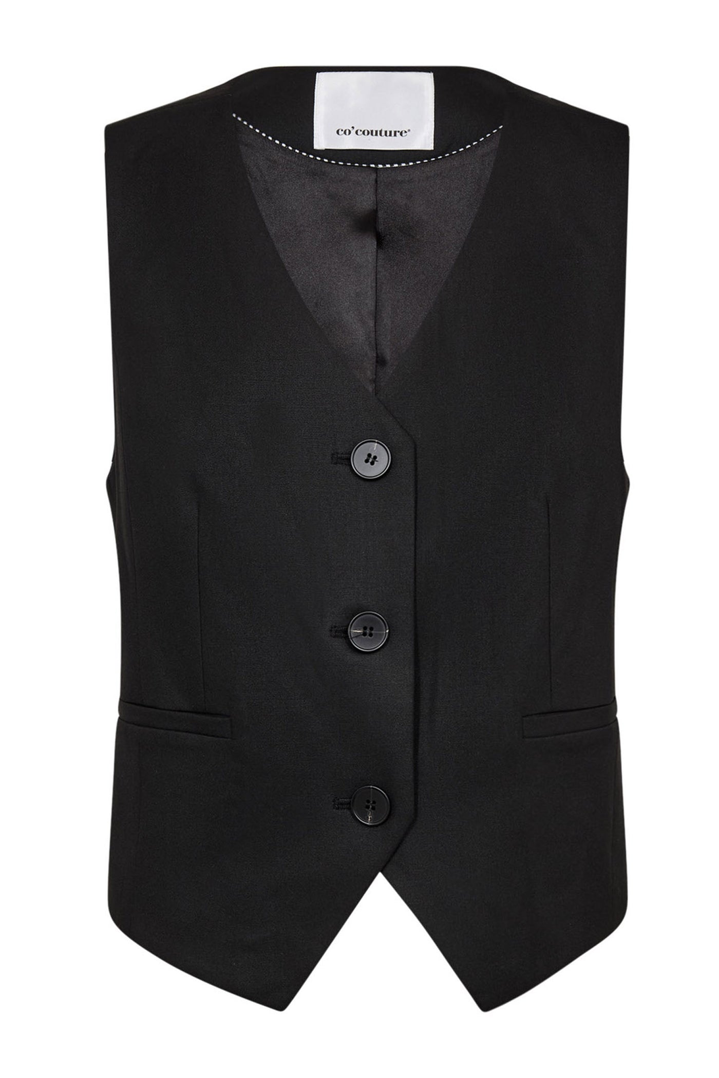 SibelleCC Open Back Vest 96-Black - 30378