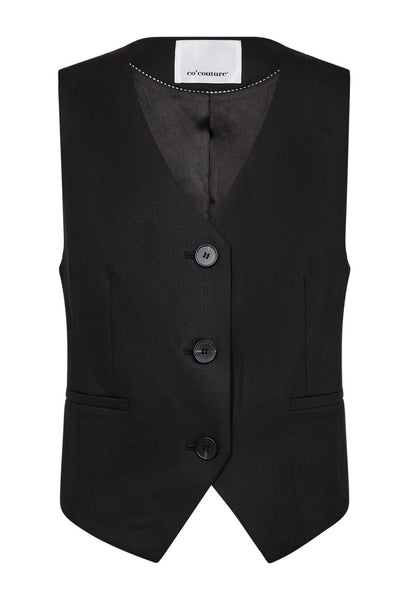 SibelleCC Open Back Vest 96-Black - 30378 Thumbnail