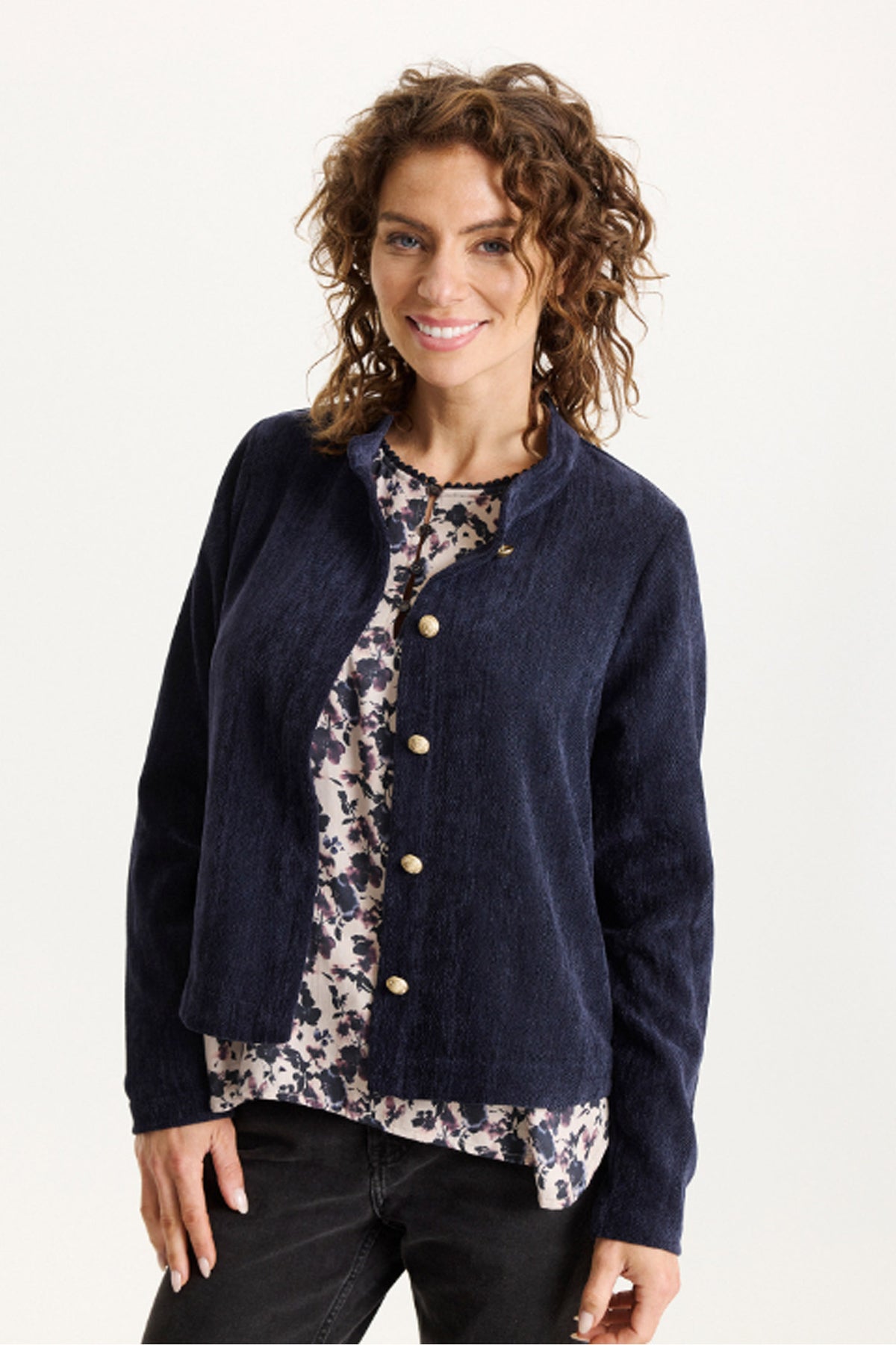 Sidsel jacket Navy - 16819