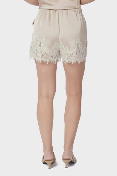 Siena Lace Shorts CHAMPAGNE - 167813 Thumbnail