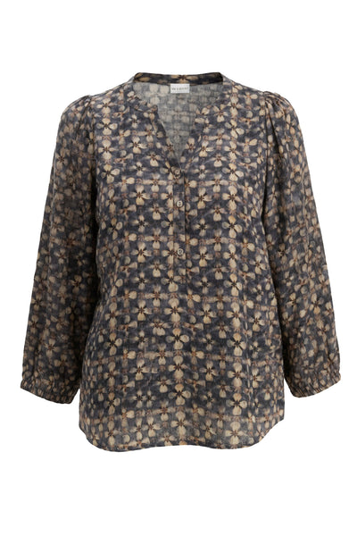 Sif Blouse Blue - 16935 Thumbnail