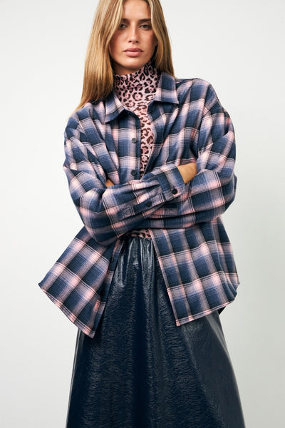 SigneLL Overshirt LS 84 Light Pink - 25518-6012 Thumbnail