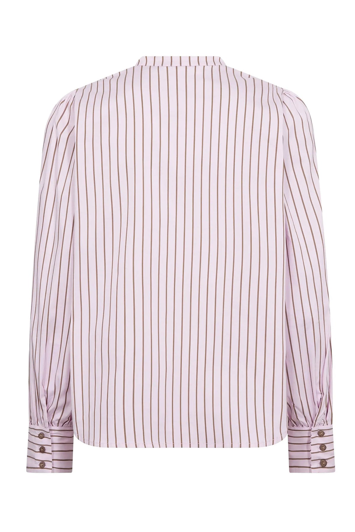SigridCC Stripe Shirt 35006-Rosebloom - 500198