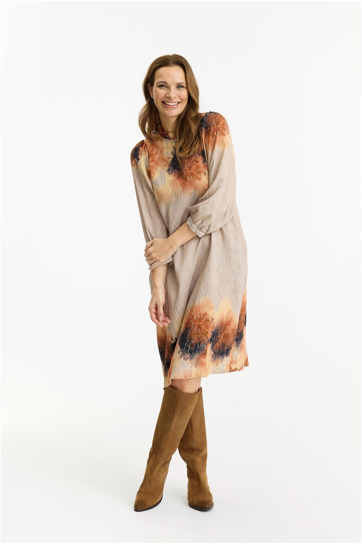 Silvia dress SAND - 16963