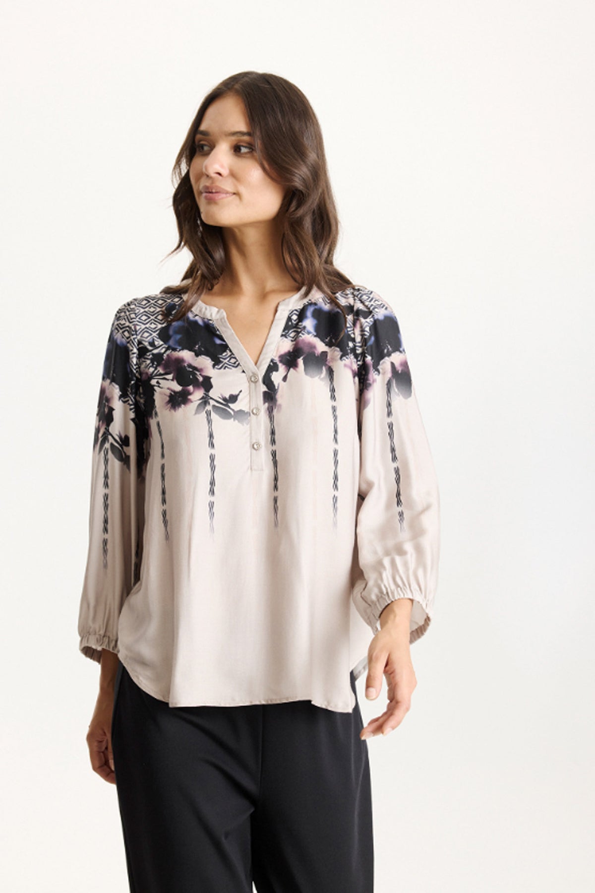 Sirene blouse Ash plum - 16840