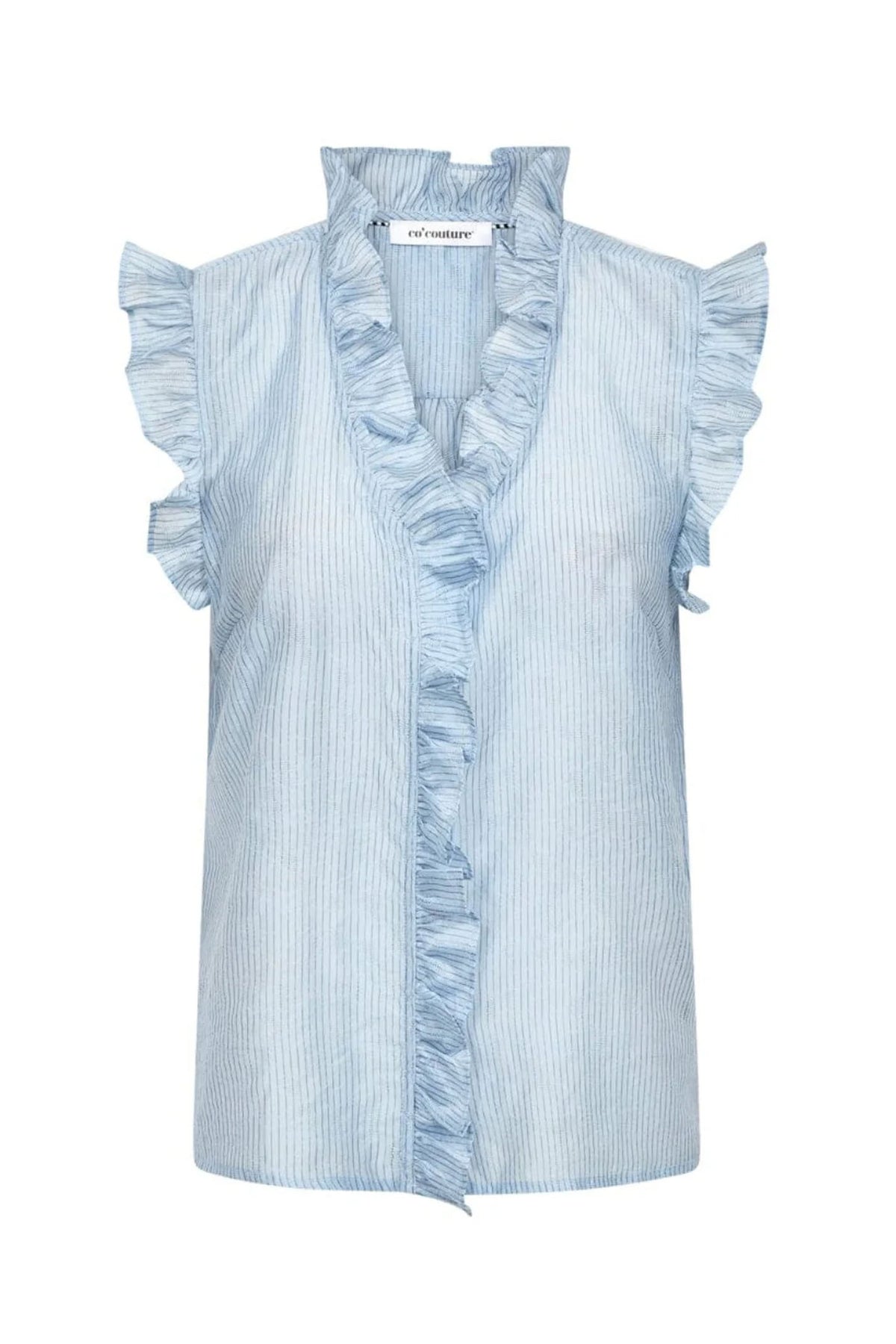 SisuCC Frill Top 23-Pale Blue - 45193