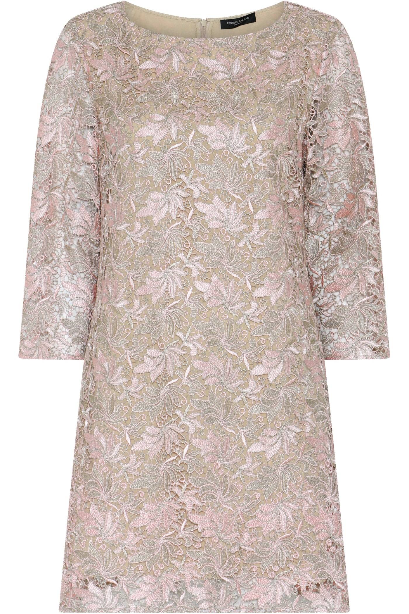 AdonidaBBKeira dress Rose Gold flower - BBW4861
