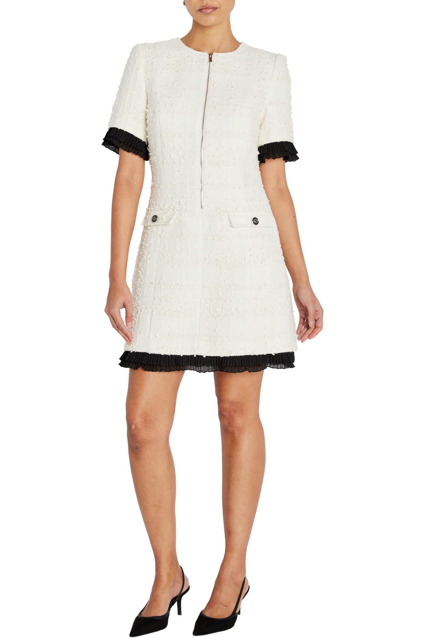 GaussiaBBZenny dress White Cream - BBW4873