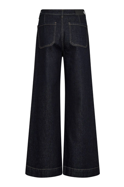 SoleCC Pocket Jeans 45002-Dark Denim - 500005 Thumbnail